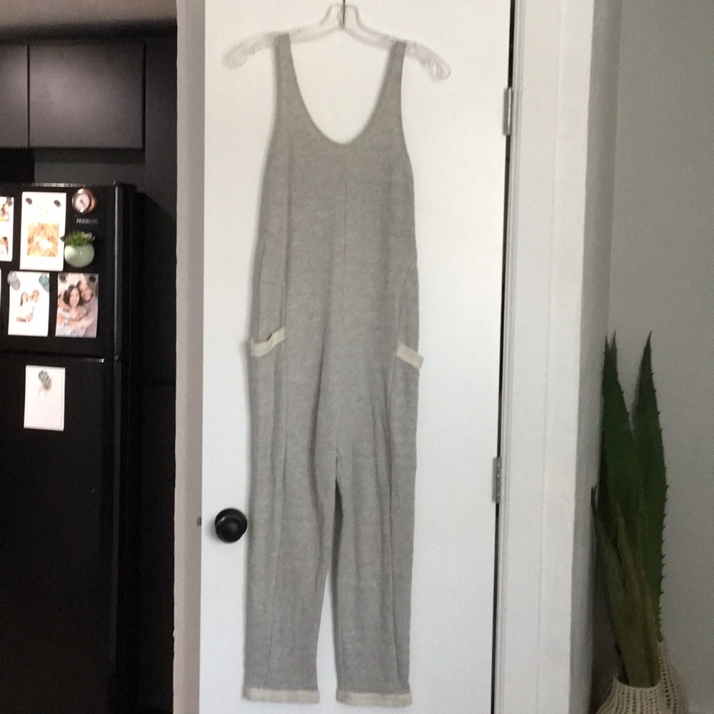 Anthropologie sweatshirt jumpsuit